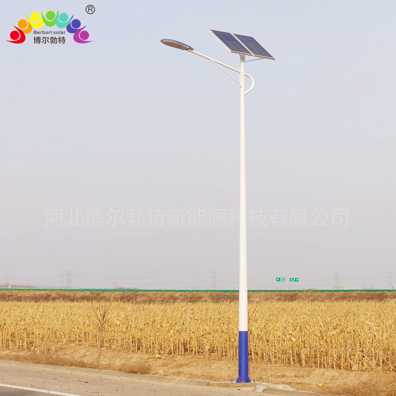 博尔勃特太阳能路灯乡村振兴道路照明led中国结路灯杆厂家批发