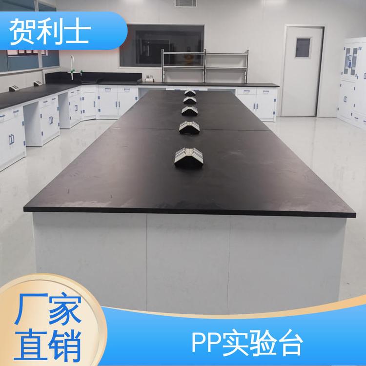 科研机构用 支持按需定制 化学PP实验台 化工厂实验室边台 贺利士