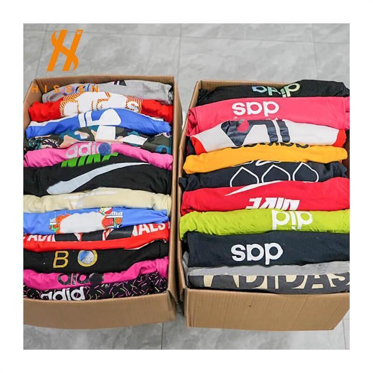 二手衣服批发整柜出口德国男款潮流品牌宽松T恤brandusedclothes