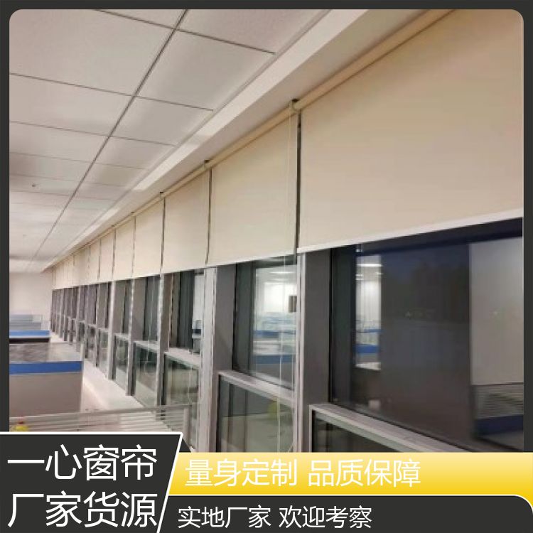 一心定制 调节光线 免打孔卷帘窗帘遮光隔热 服务完善