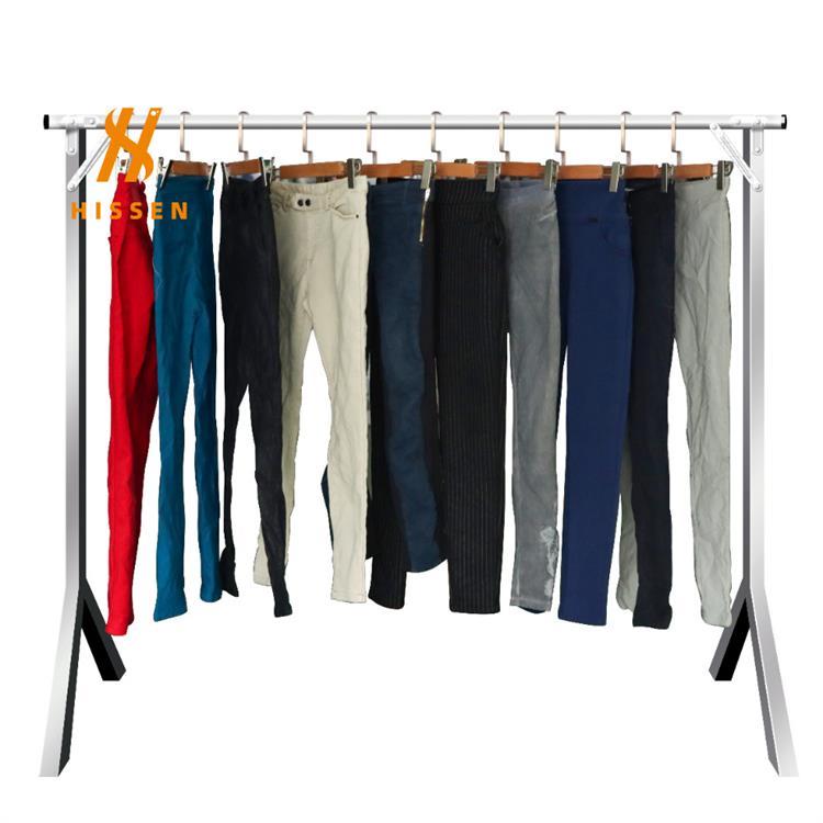 旧衣服 二手女装松紧弹力裤秋冬保暖裤批发出口阿曼used clothes