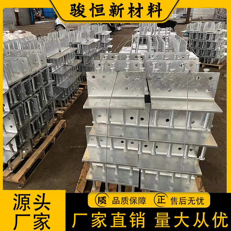 骏恒铁路桥梁预埋T钢 镀锌人行道钢横梁加工规格齐全