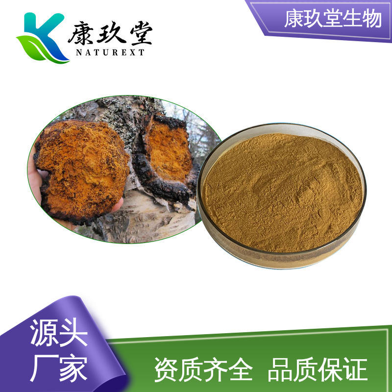 白桦茸植物提取物 资质齐全 Chaga Mushroom Extract 25公斤/桶 康玖堂