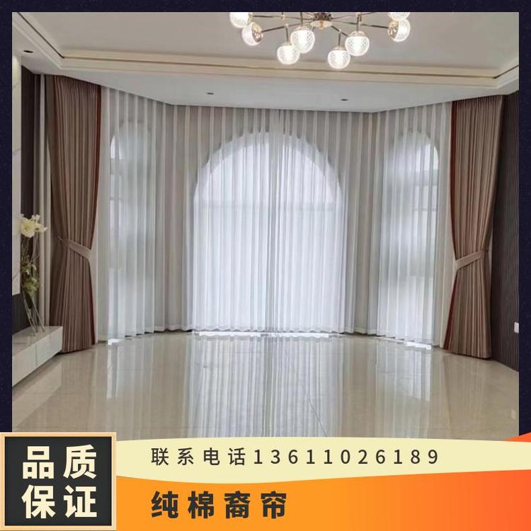 北京周边百叶布艺窗帘 免费上门测量设计 多种款式可选 简奢布艺
