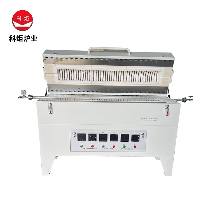 可供实验打样 源厂批发 开启式管式炉 可定制管径 PID温控仪