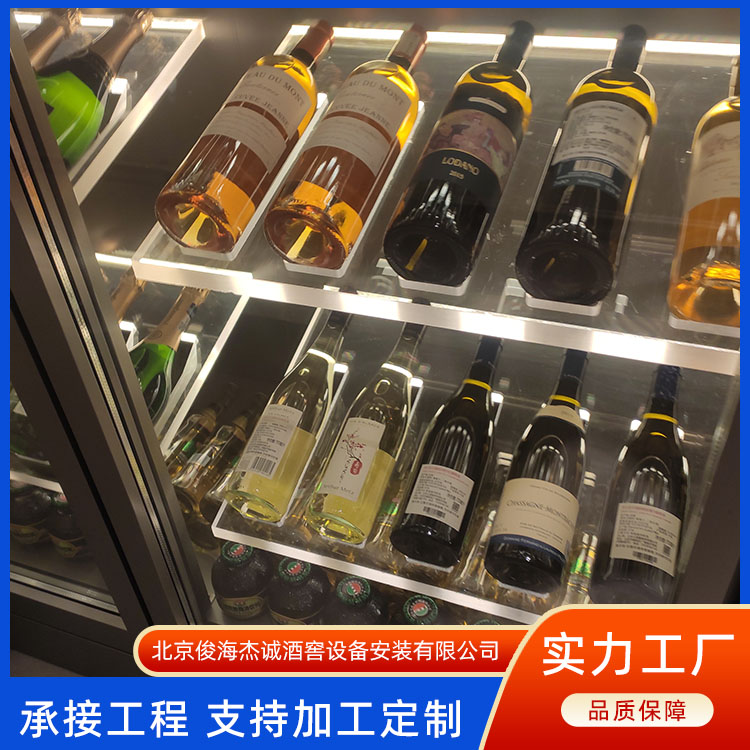 恒温红酒柜 别墅家装展示柜 轻奢风格 承接工程 俊海杰诚