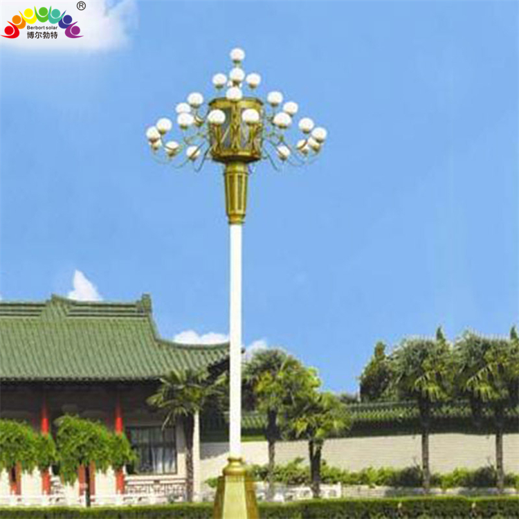 博尔勃特市政道路照明LED路灯中华灯玉兰灯太阳能景观灯厂家批发