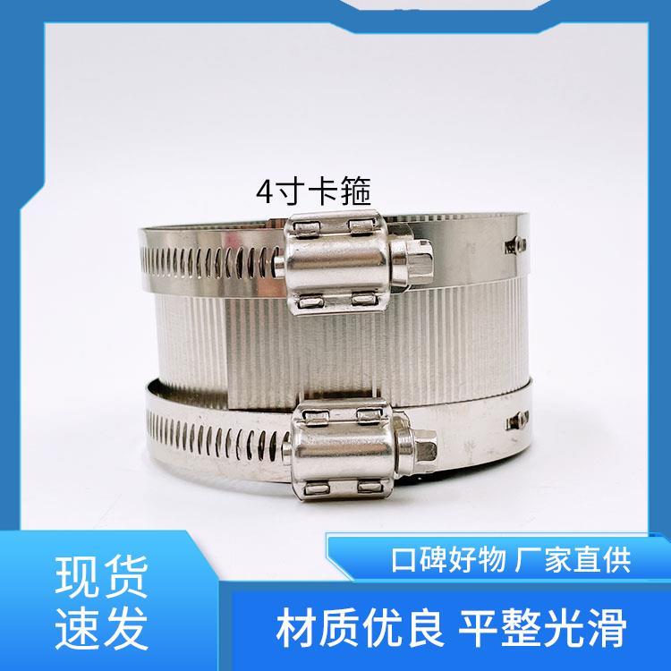 加高卡箍厂家 防腐蚀 谭瑞管箍 各种规格 外型美观 总成铸铁管用
