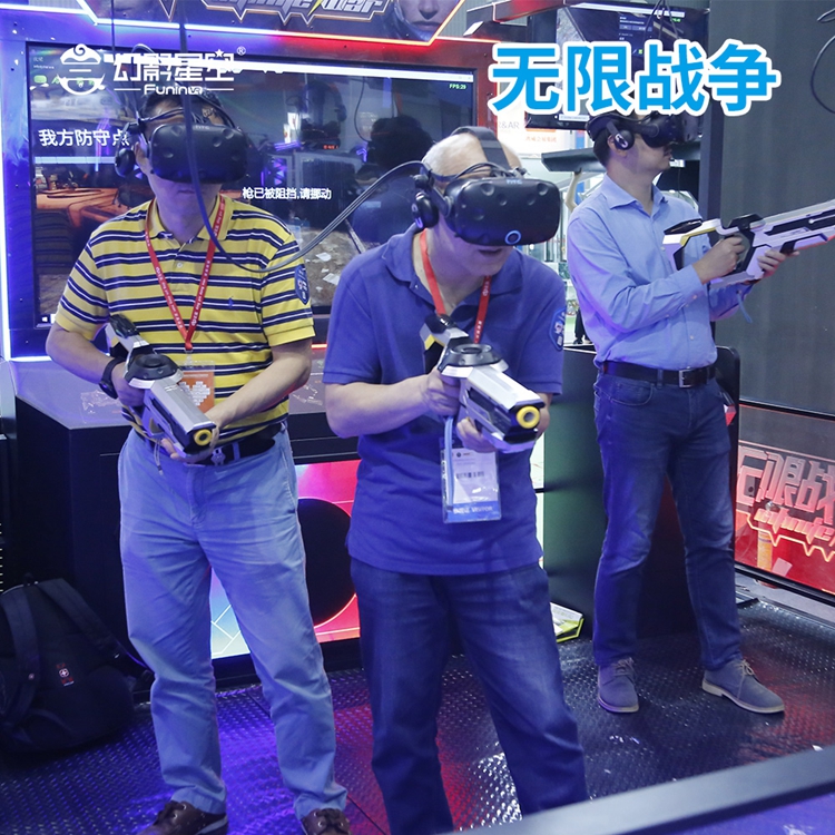多人互动组队VR游戏设备 潮玩馆vr电玩游艺机4人同玩