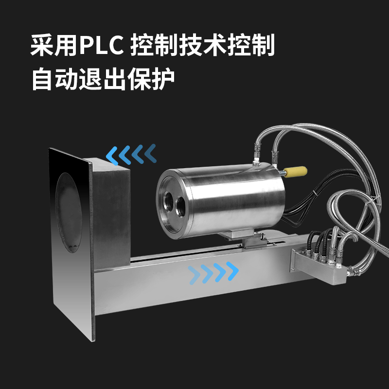环冷机料面温度检测系统烧结机专用红外方案红外热像仪烧透比监测