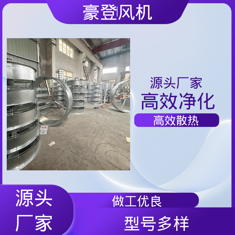垃圾处理站除臭 防爆型轴流风机 智能控制大风量设计 豪登