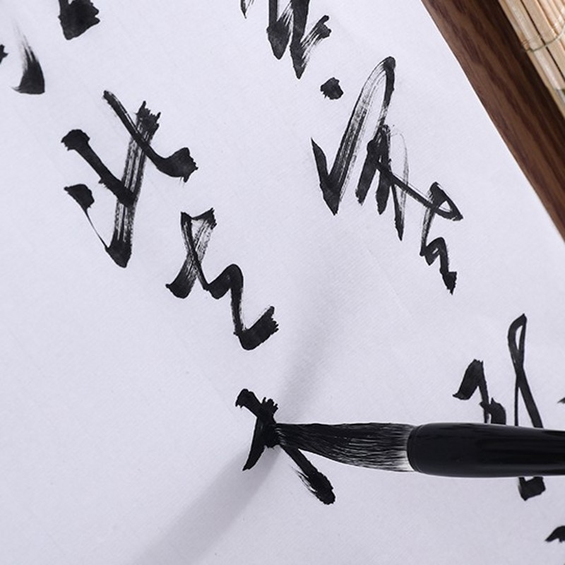 书画宣纸大雅轩初学者小学生国画美术练字水墨画生宣纸颜料画画专