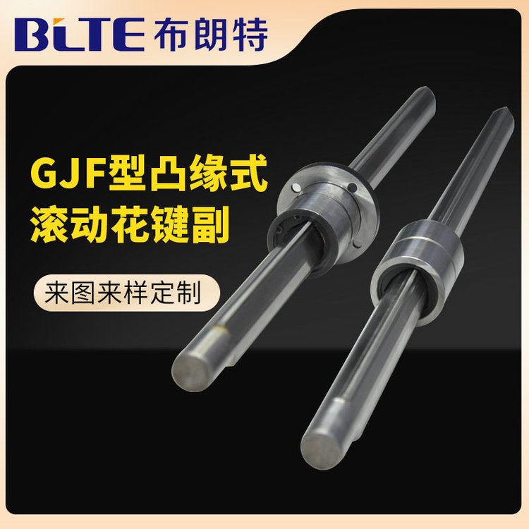 布朗特非标定制滚珠花键副GZJ GJF LBS LF20 25 30 40传动轴