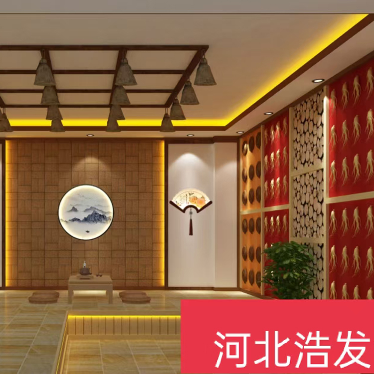 中药汗蒸房设计安装承建美容院艾草熏蒸房设计施工环保材料
