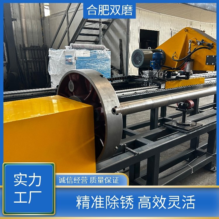双磨 平台认证 小型自动圆管抛光机 诚信经营 质量保证 无极调速