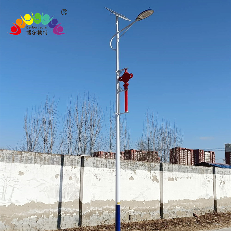 博尔勃特太阳能路灯美丽乡村道路照明LED中国结路灯杆厂家批发