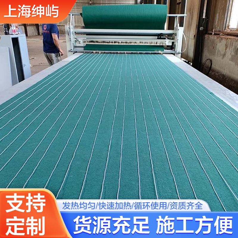 定做销售工业混凝土电热毯防冻低耗能电褥子