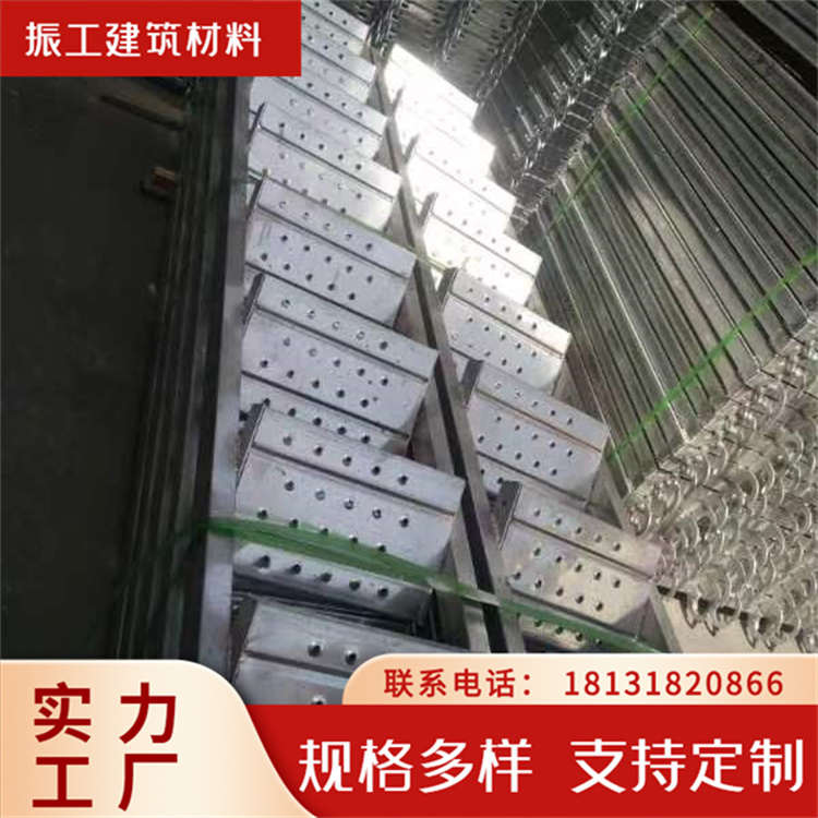 挂钩式一体钢结构楼梯 室内外均可用 规格多样 承重力强 振工建筑