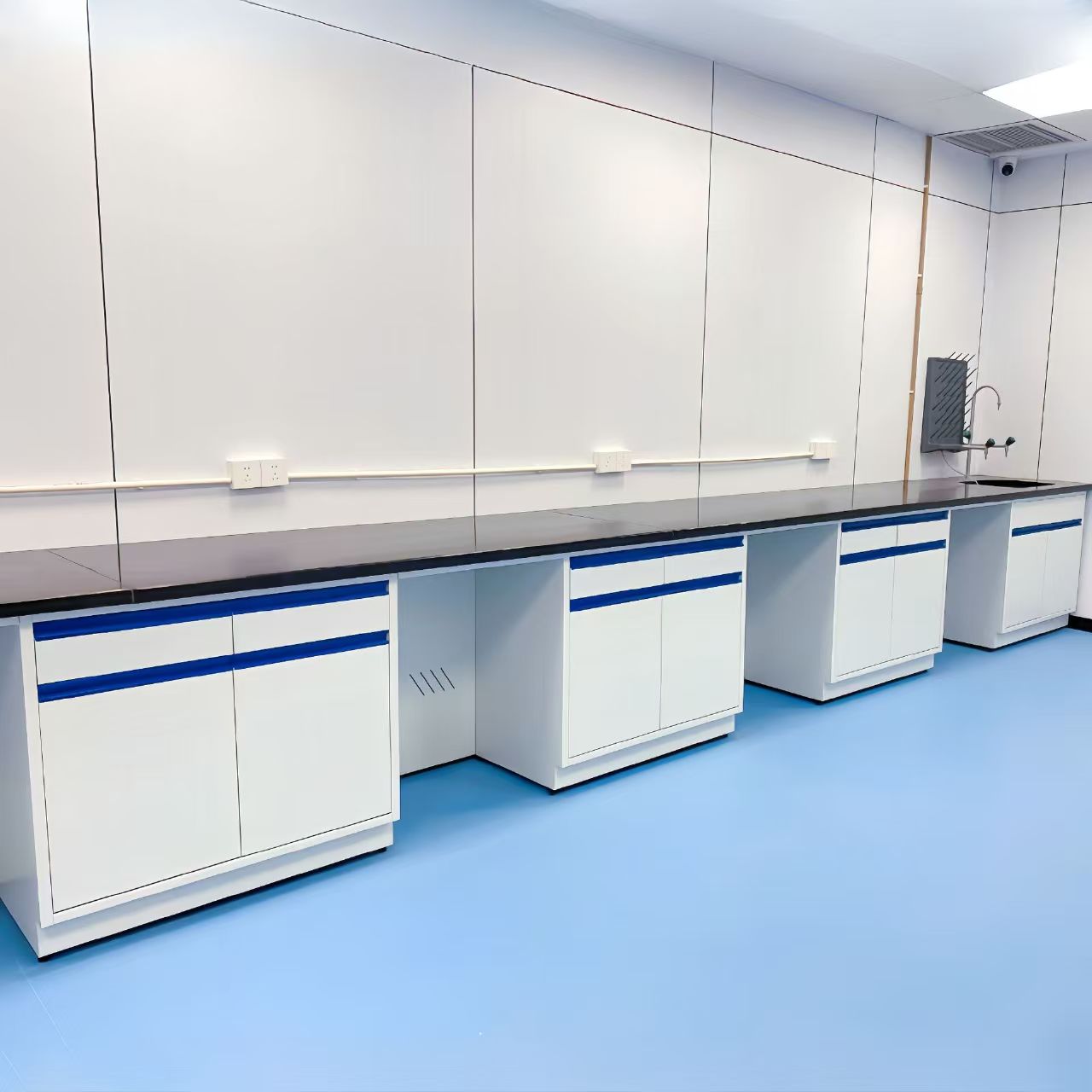鸿盛源 实验台学校实验桌化验室工作台全钢中央bench