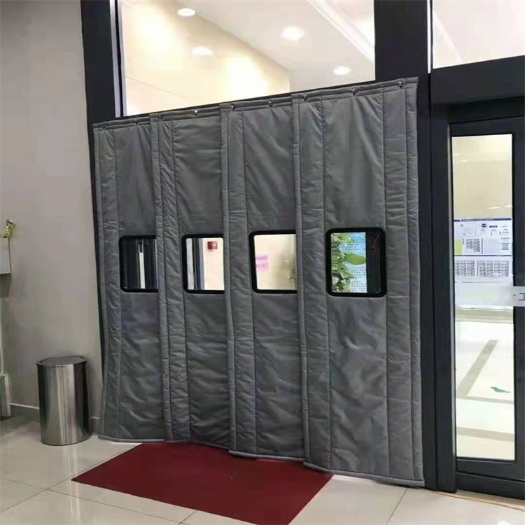 冬季保暖隔音棉 加厚防寒保温商岩棉门帘 上门安装