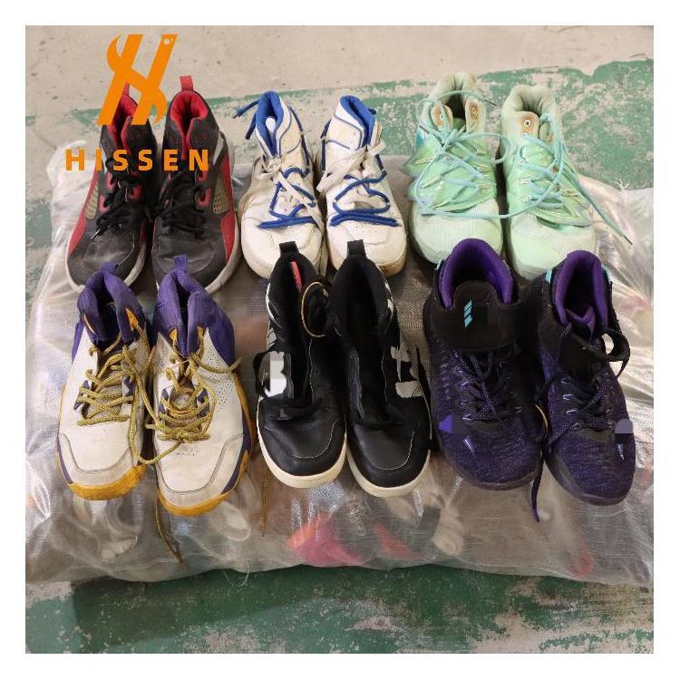 二手鞋跨境直销used brand shoes中国旧鞋国内品牌运动鞋整柜出口