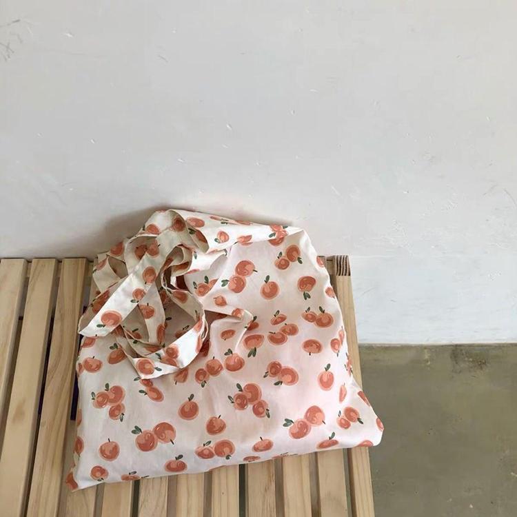 富源超市购物袋薄轻便携单肩买菜购物袋