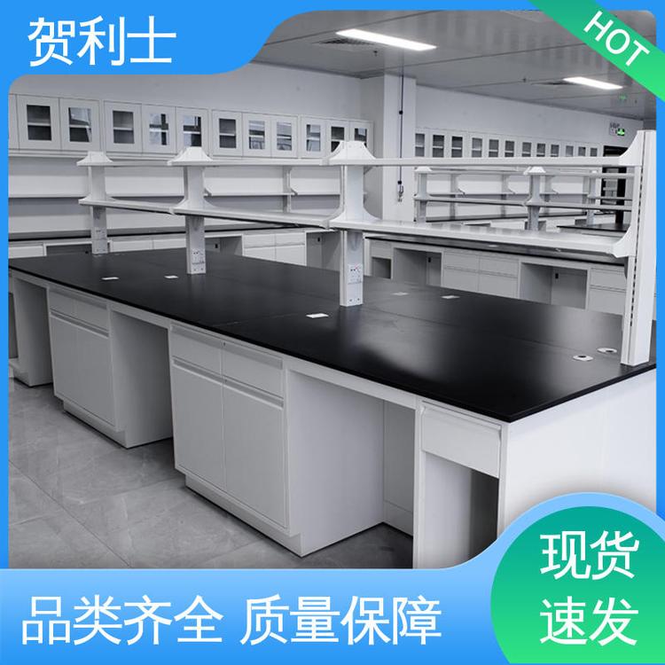 贺利士 品类齐全 质量保障 科研院校制药 全钢中央工作实验台 耐腐蚀