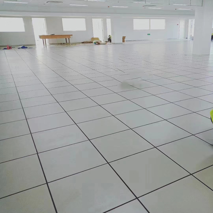 宏凡 600*600全钢防静电地板 机房抗静电高架空活动地板