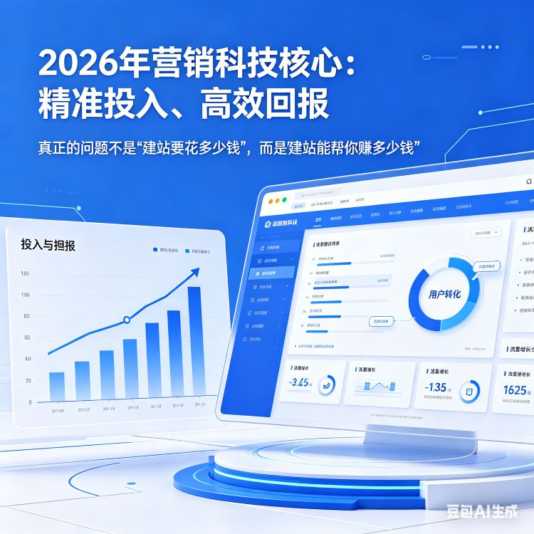 花几千块建的营销官网和花几万块建的，到底差在哪？（营销科技视角算清成本账）