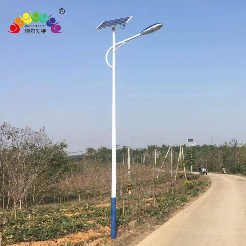 6米太阳能路灯 道路照明LED中国结路灯杆厂家博尔勃特