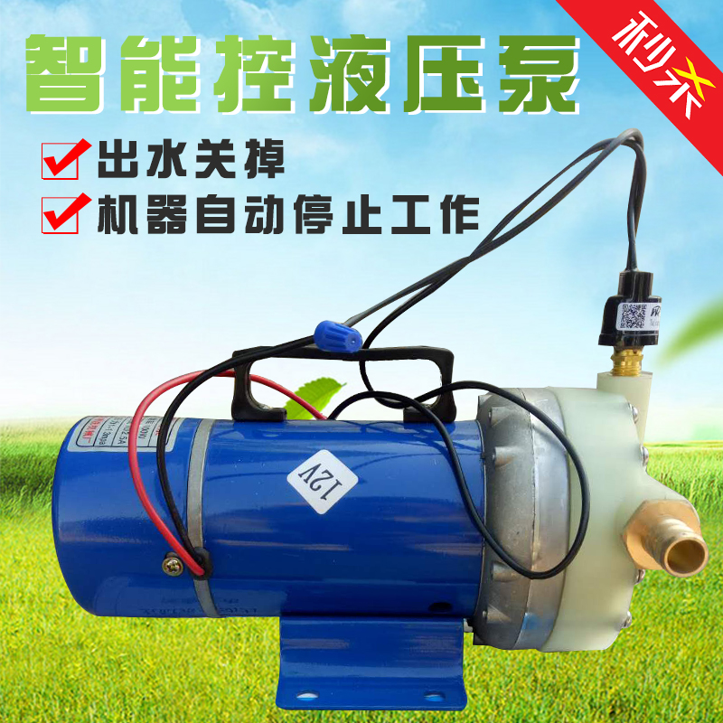 农用12V48V60V直流高压打药机电动喷雾器洗车机.泵果园高压水泵