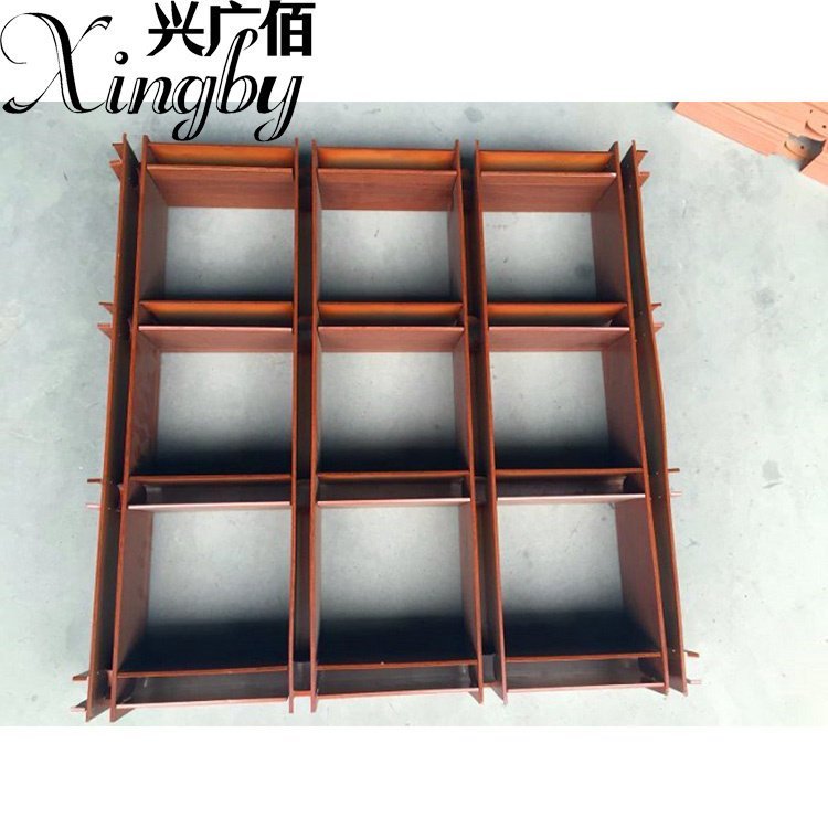 广佰百货室内装饰150*150mm铝合金格栅天花吊顶