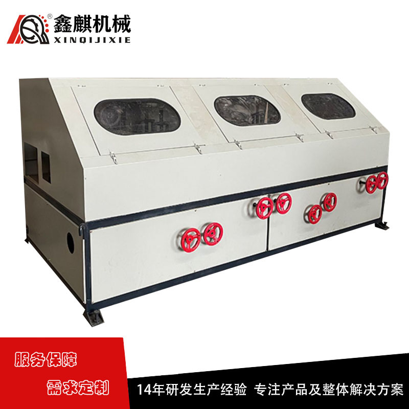 槽钢除锈机 鑫麒 角钢扁钢打磨机 方管拉丝机 四面抛光机 H钢除氧化层