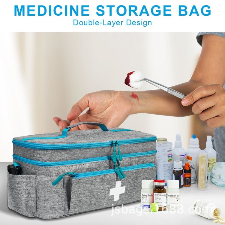 医疗车载收纳包小型药品收纳包单肩家庭医疗包 medical kit