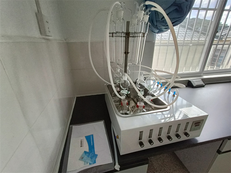 伍跃自动控温恒温水浴 4/6位硫化物酸化吹气仪 河水海水检测专用