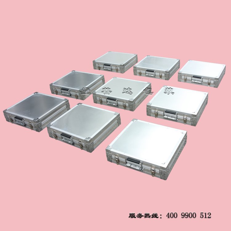 壹善达镜头保护防水防摔物证箱铝质工具箱工具铝箱 定制加工