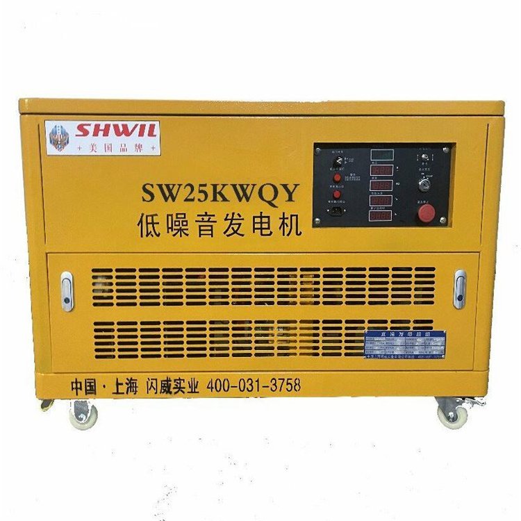 25KW汽油发电机 美国瑟维尔机械 SW25KWQY 交流直流
