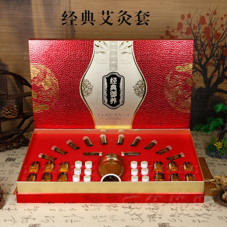 美容院养生经典套盒批发肩颈护理发热刮痧全身通经络药油精油按摩套盒批发