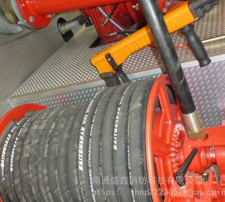 盛鑫 QLD20/3型消防中压喷雾水枪车卷盘枪 直流式
