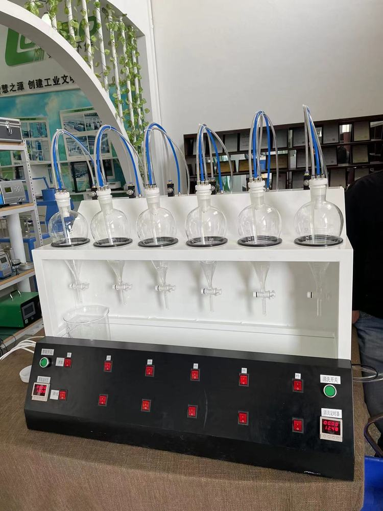 伍跃仪器 萃取分液的玻璃仪器实验室液液萃取装置WYC60