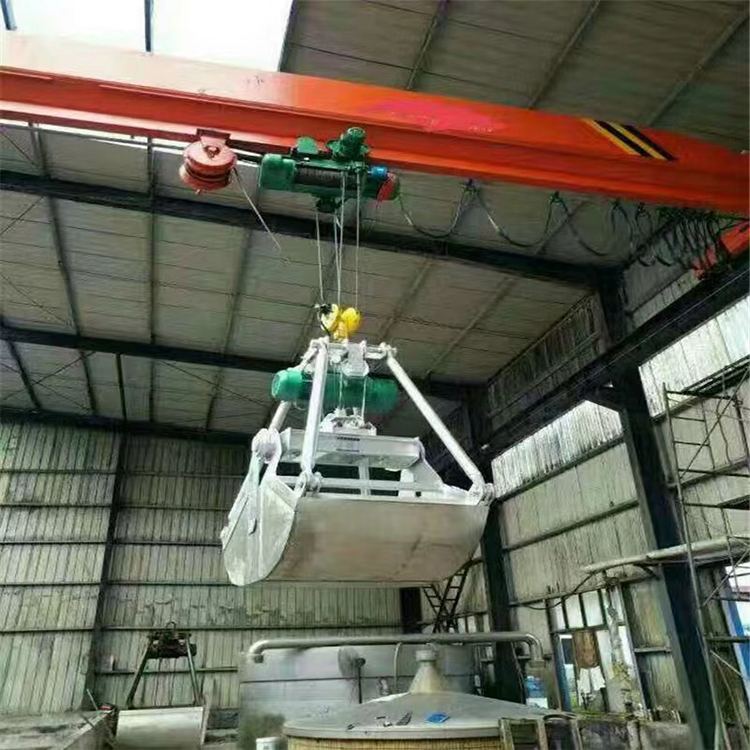 挖掘机贝壳斗 360°旋转双开液压抓 河道清淤贝型斗挖机液压
