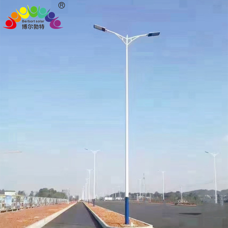 博尔勃特led市电路灯市政道路户外照明双臂路灯杆厂家批发