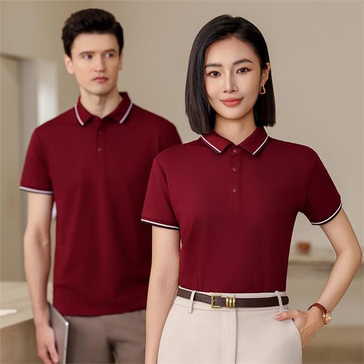 佰仕亨利 2025年新款 工作服POLO衫 200g双面速干 印字logo刺绣