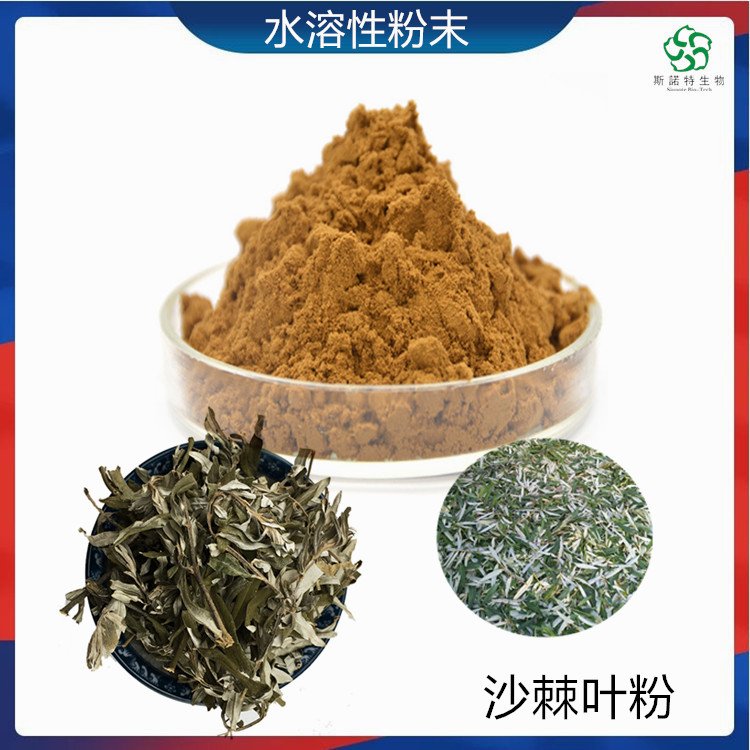 斯诺特 沙棘叶粉 水溶无沉淀 食品级原料 货源稳定