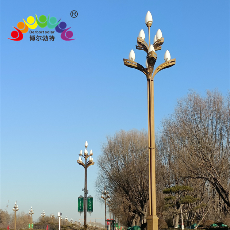 博尔勃特热镀锌LED路灯景观灯市政道路照明中华灯玉兰灯厂家批发