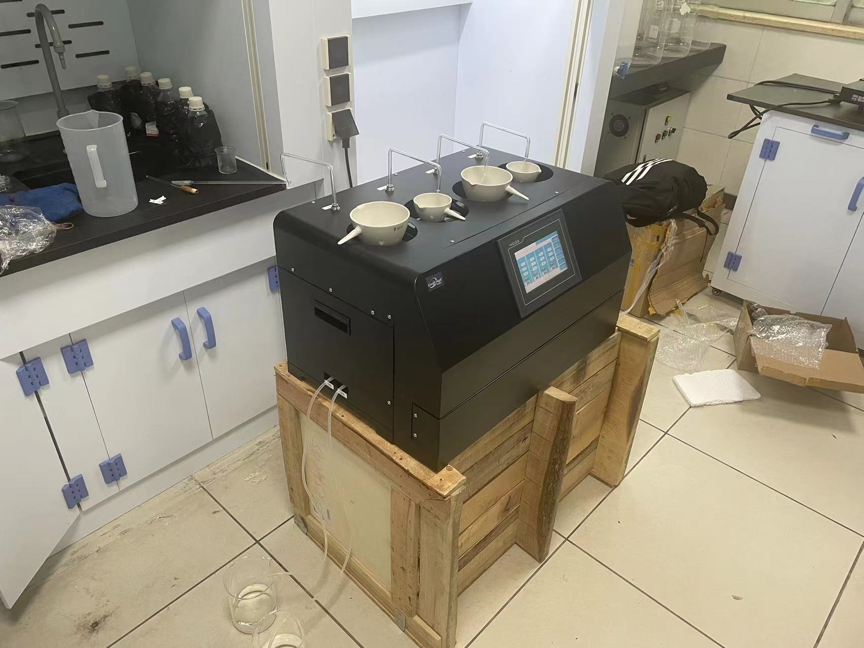 各通道单独控制互不干扰水质检测专用放射性水样浓缩蒸发赶酸仪