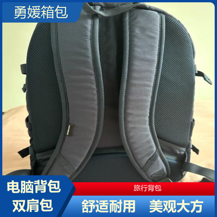 勇媛箱包 隐藏式拉链电脑双肩包 精巧实用 加工定制 厂家批发