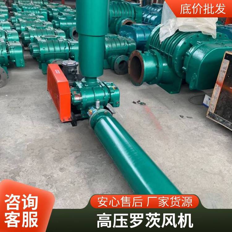 三叶罗茨鼓风机 粉煤灰气力输送风机 负压抽吸风机 库底风机
