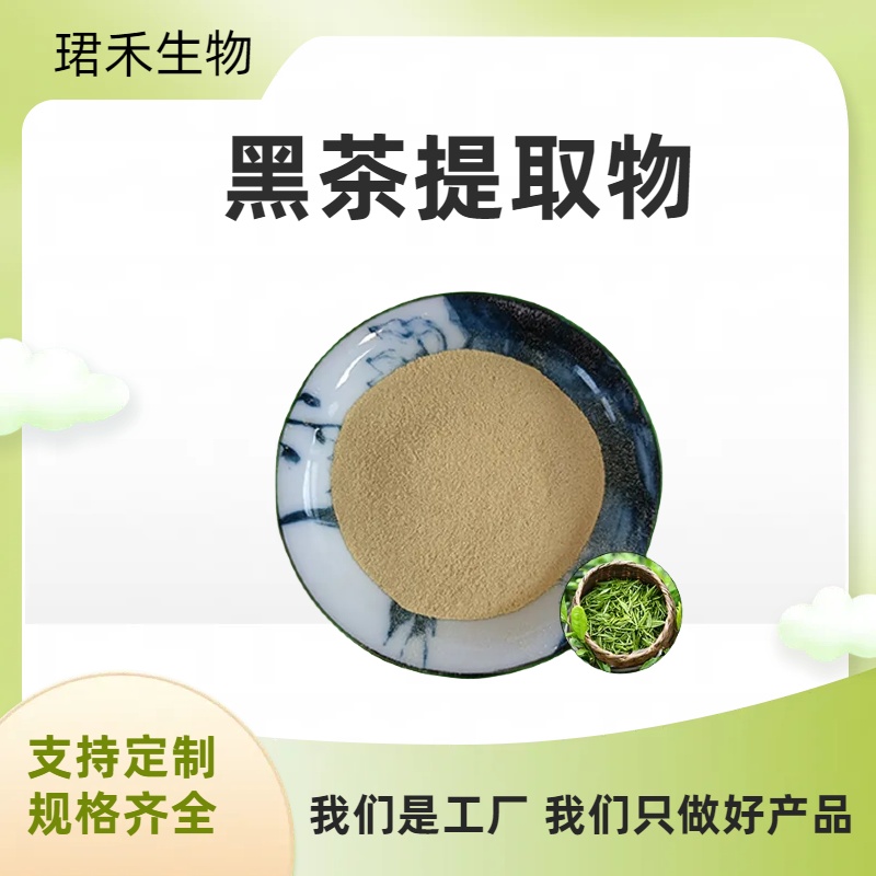 珺禾 1kg起定 黑茶提取物 10:1水溶 食品级 茶多酚 速溶黑茶粉