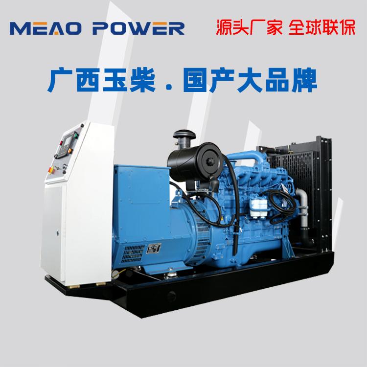 200千瓦玉柴发电机 柴油发电机组200KW三相全铜